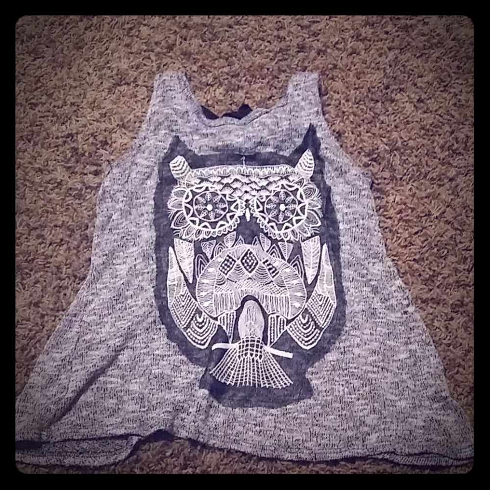 Owl tank top - Picture 1 of 2